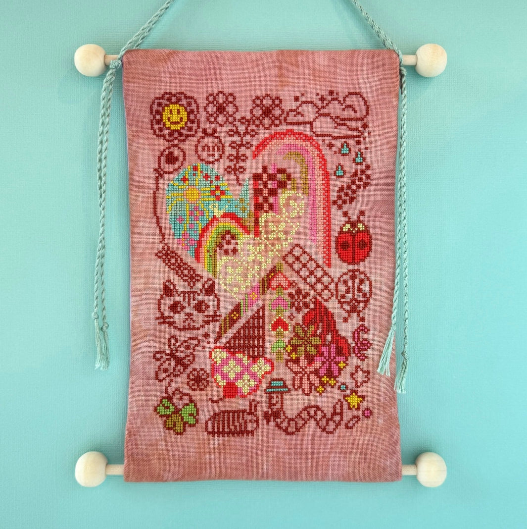 Circle Circle, Dot Dot Cross Stitch Pattern