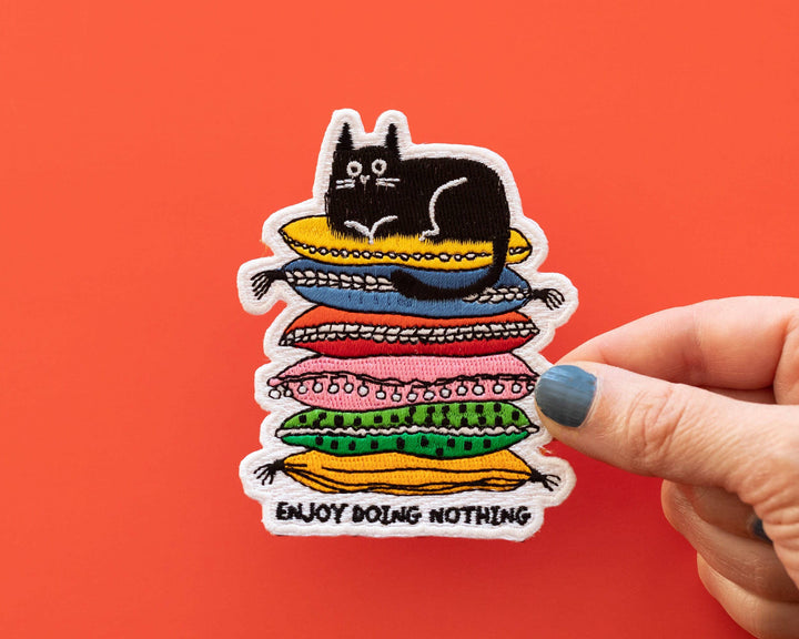 Enjoy Doing Nothing Iron-On Patch