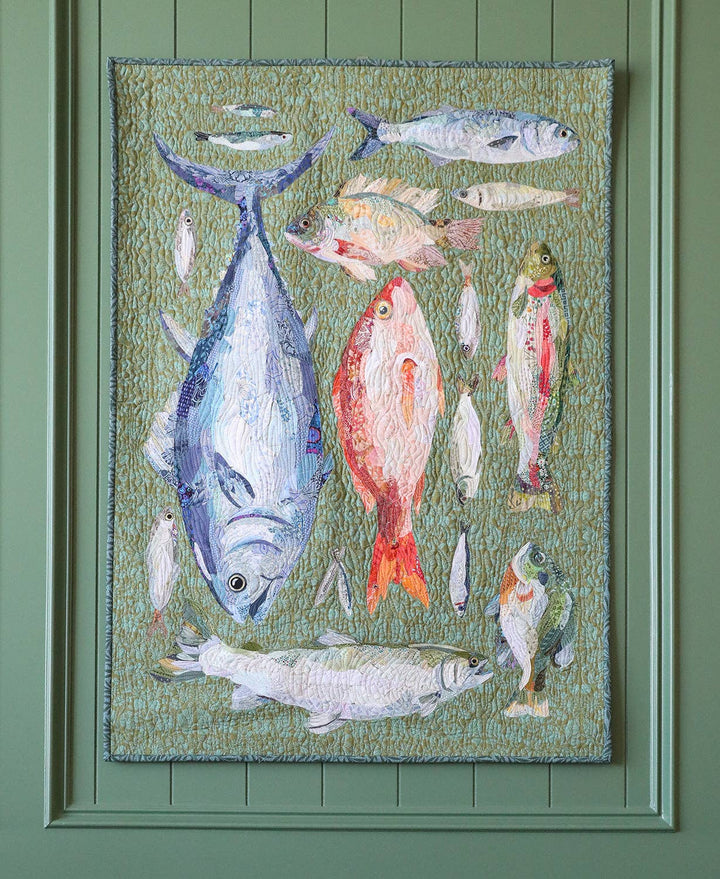 Catch of the Day Collage Pattern