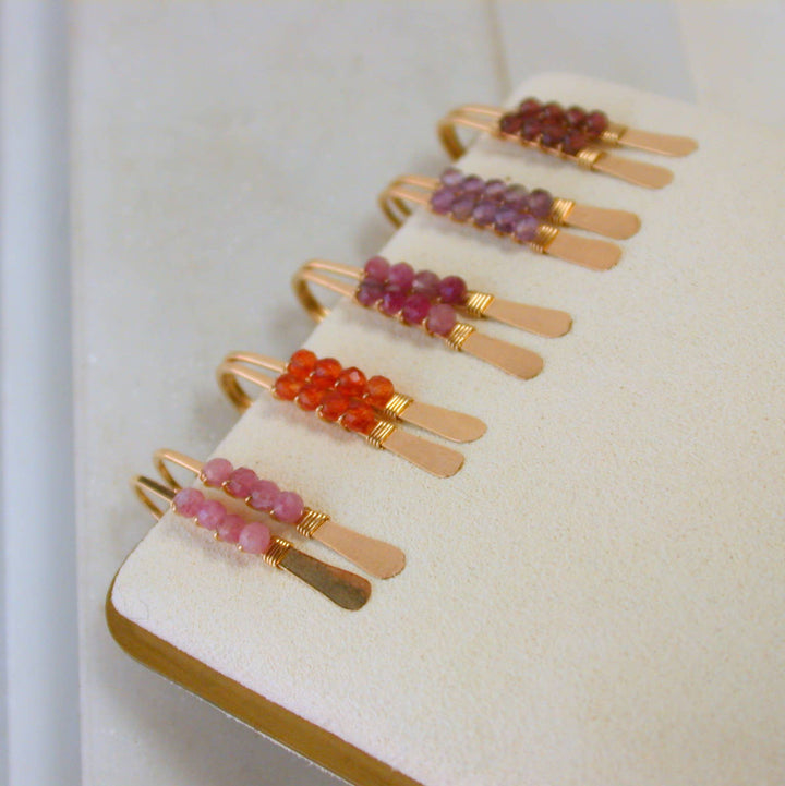 Warm Gemstone Petite Threaders