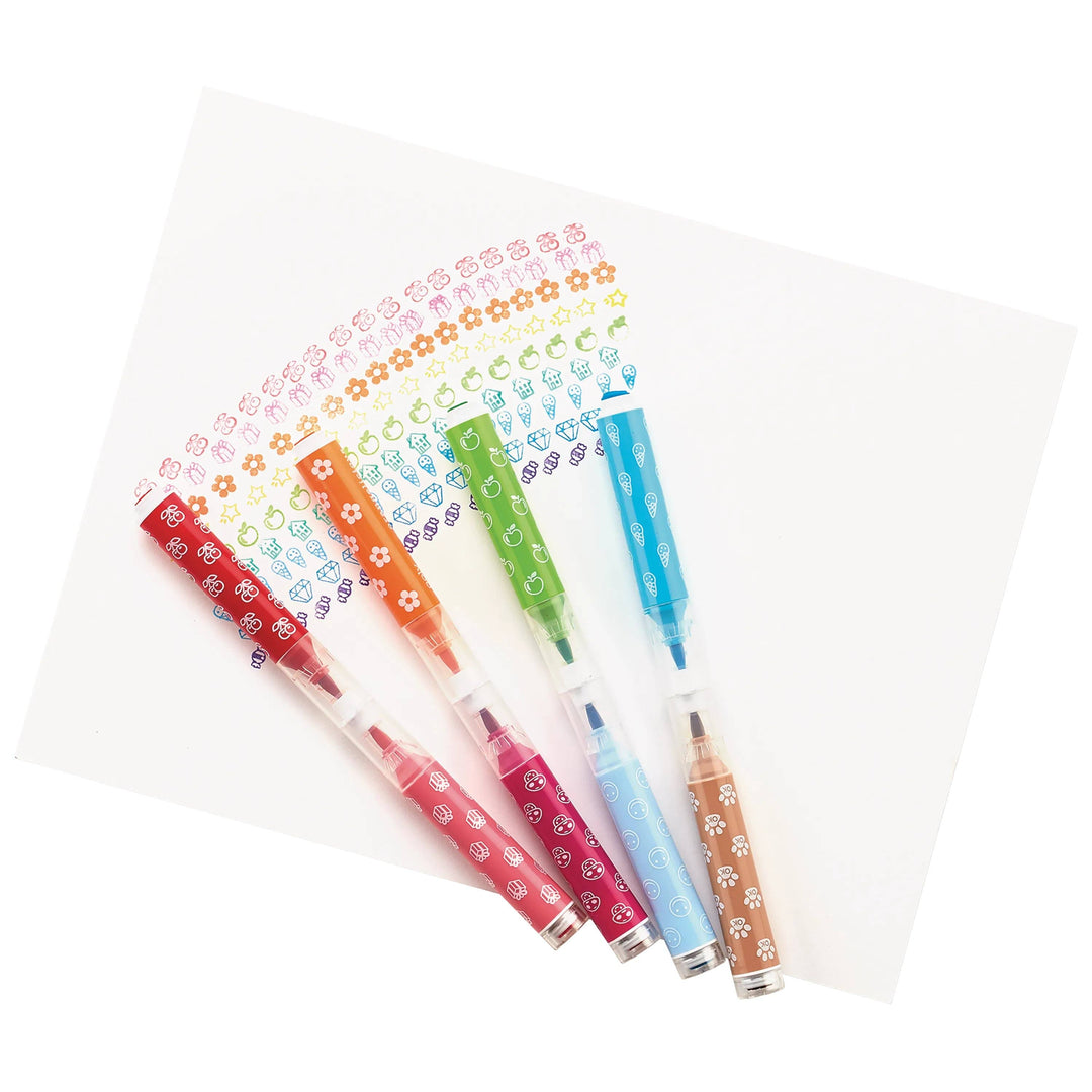 Stampables: Double-Ended Brush & Stamp Markers