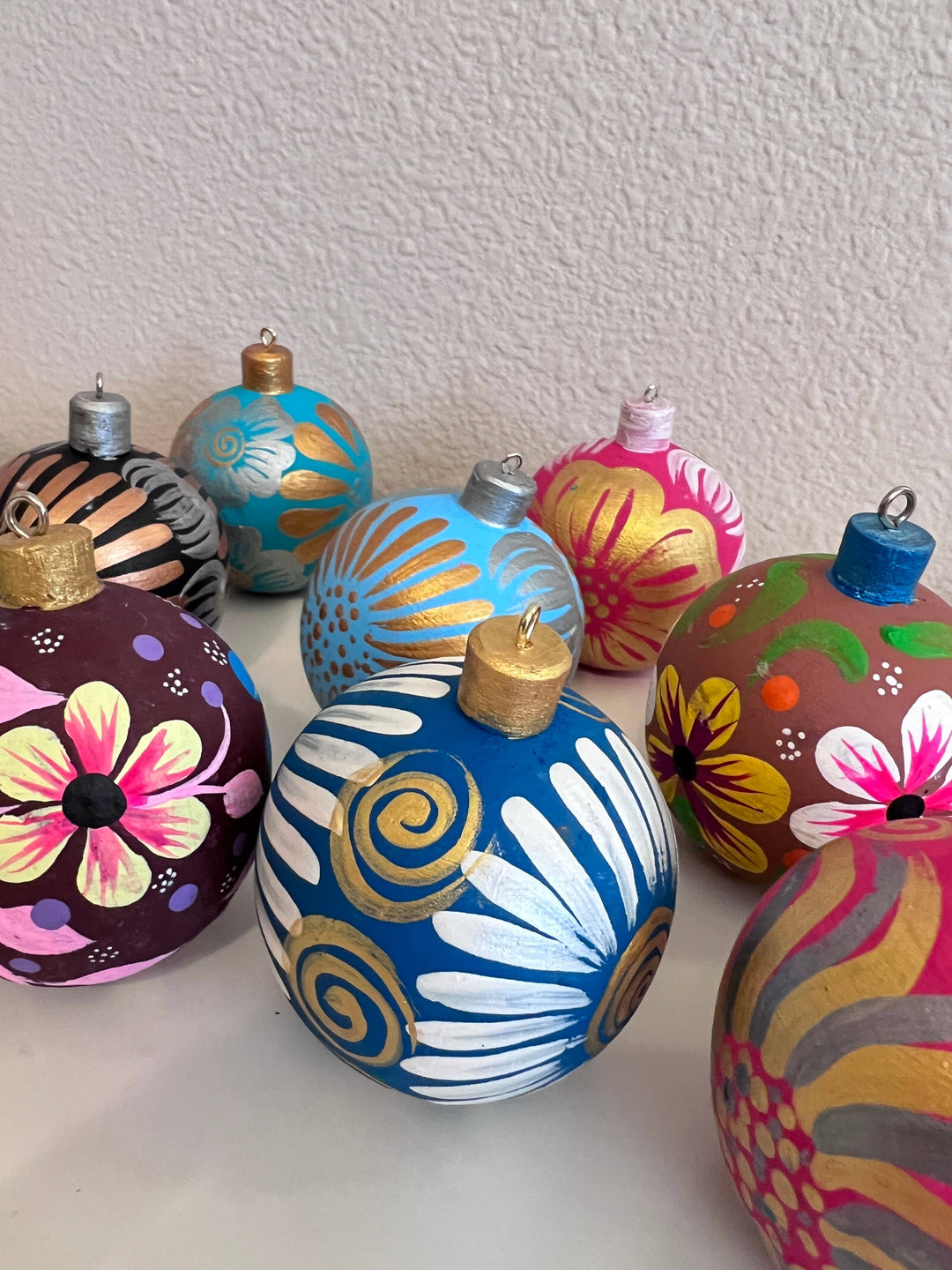 Mexican Hand Painted Ornaments