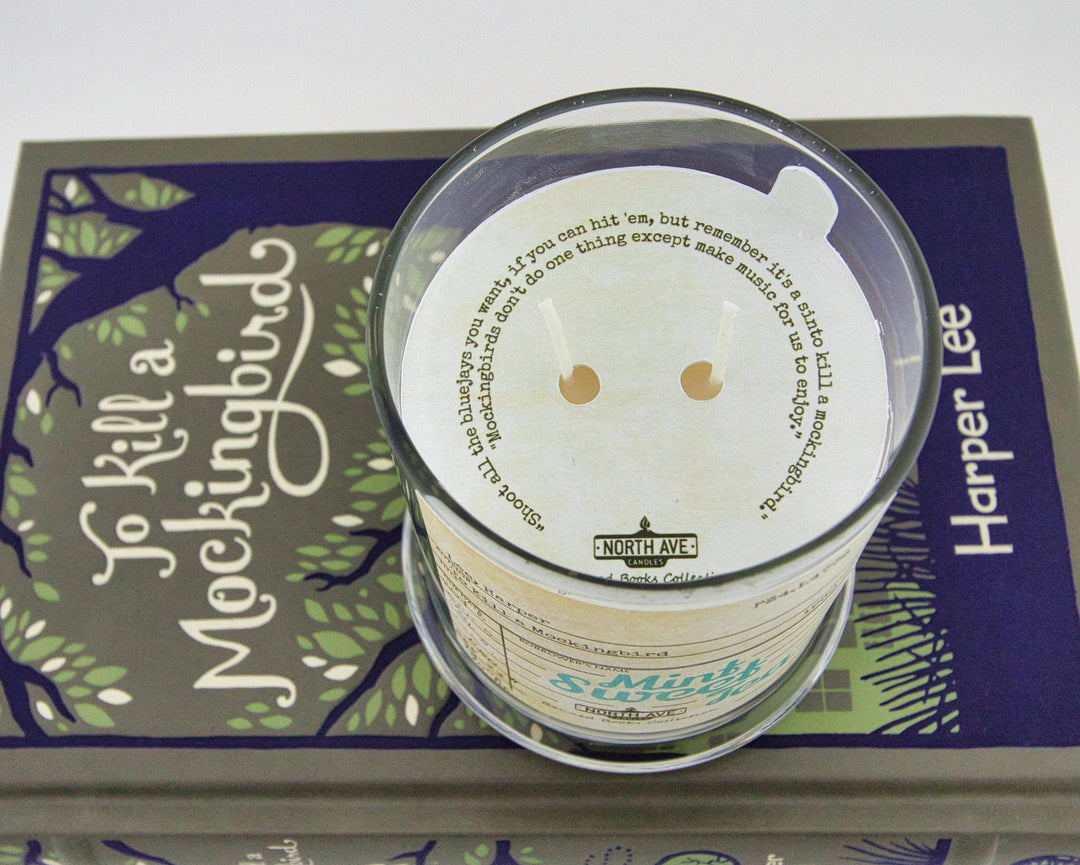 Banned Book Candle / To Kill a Mockingbird / bookstore gift