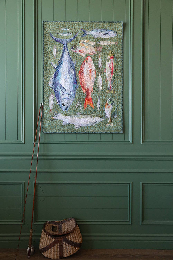 Catch of the Day Collage Pattern