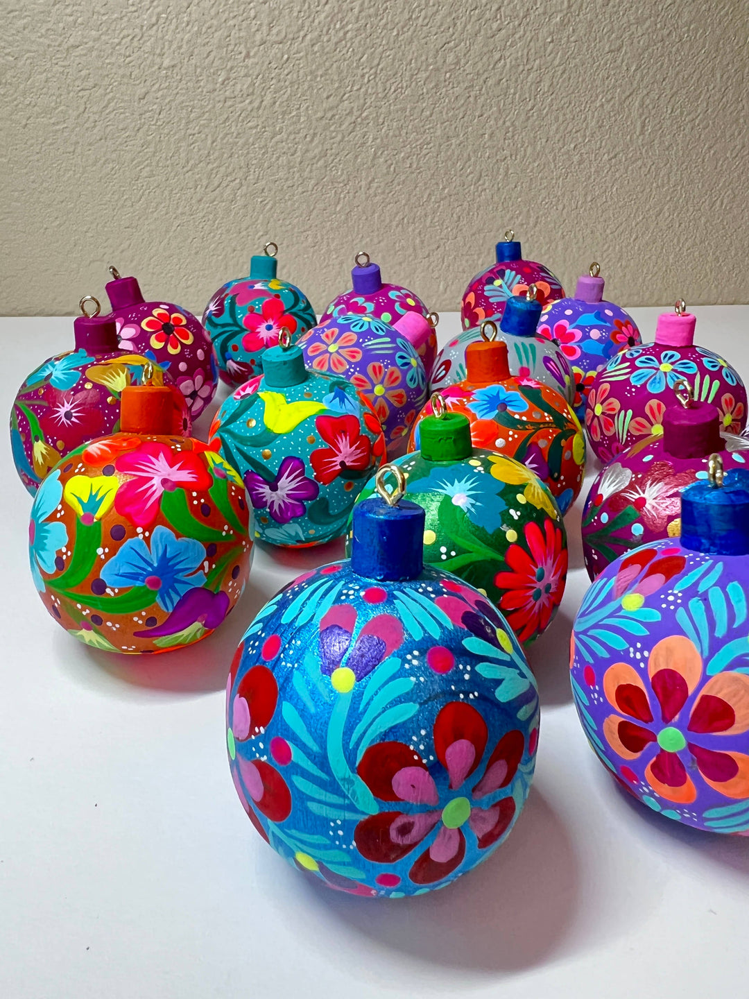 Mexican Hand Painted Ornaments