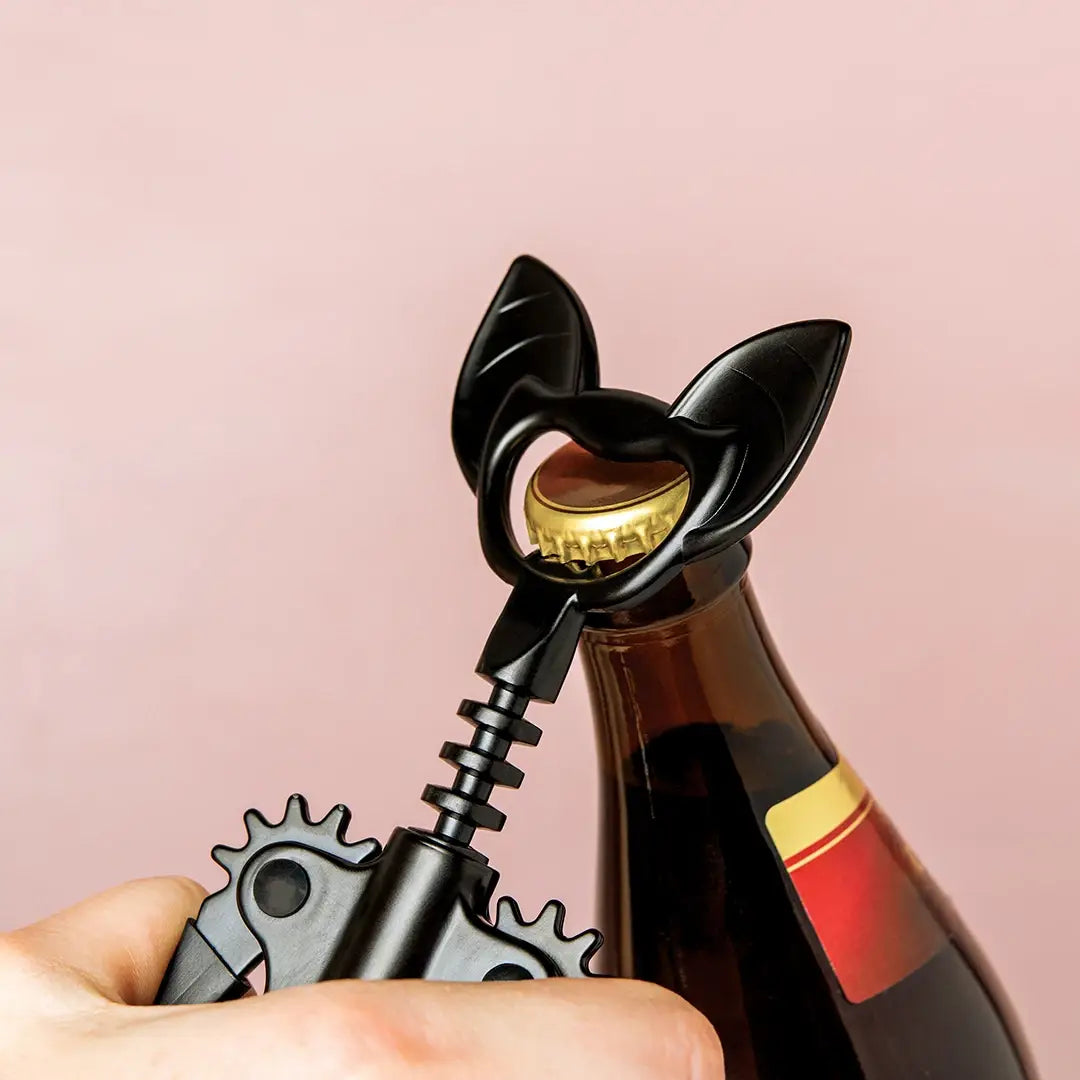 Vino Spooky Bat - Wine &amp; Beer Opener - Halloween Gifts