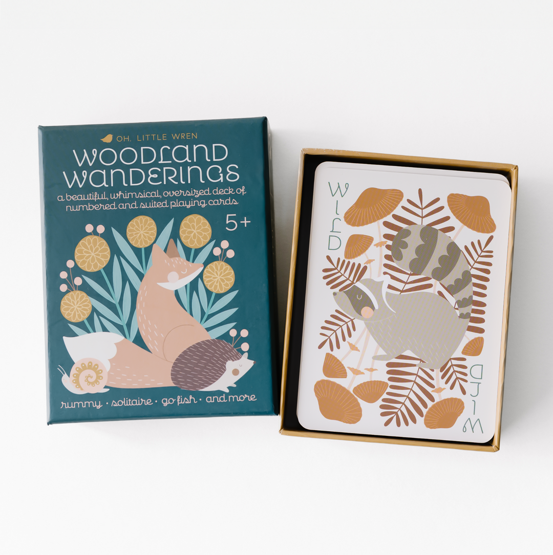 Woodland Animal Playing Cards