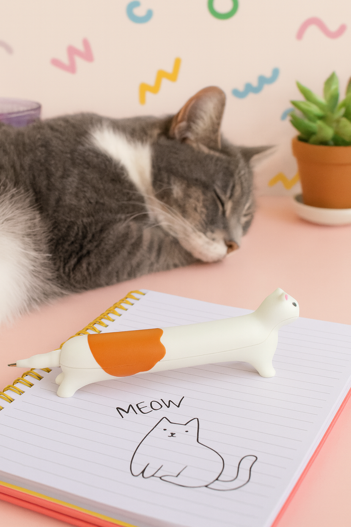 Cat Squishy Pen