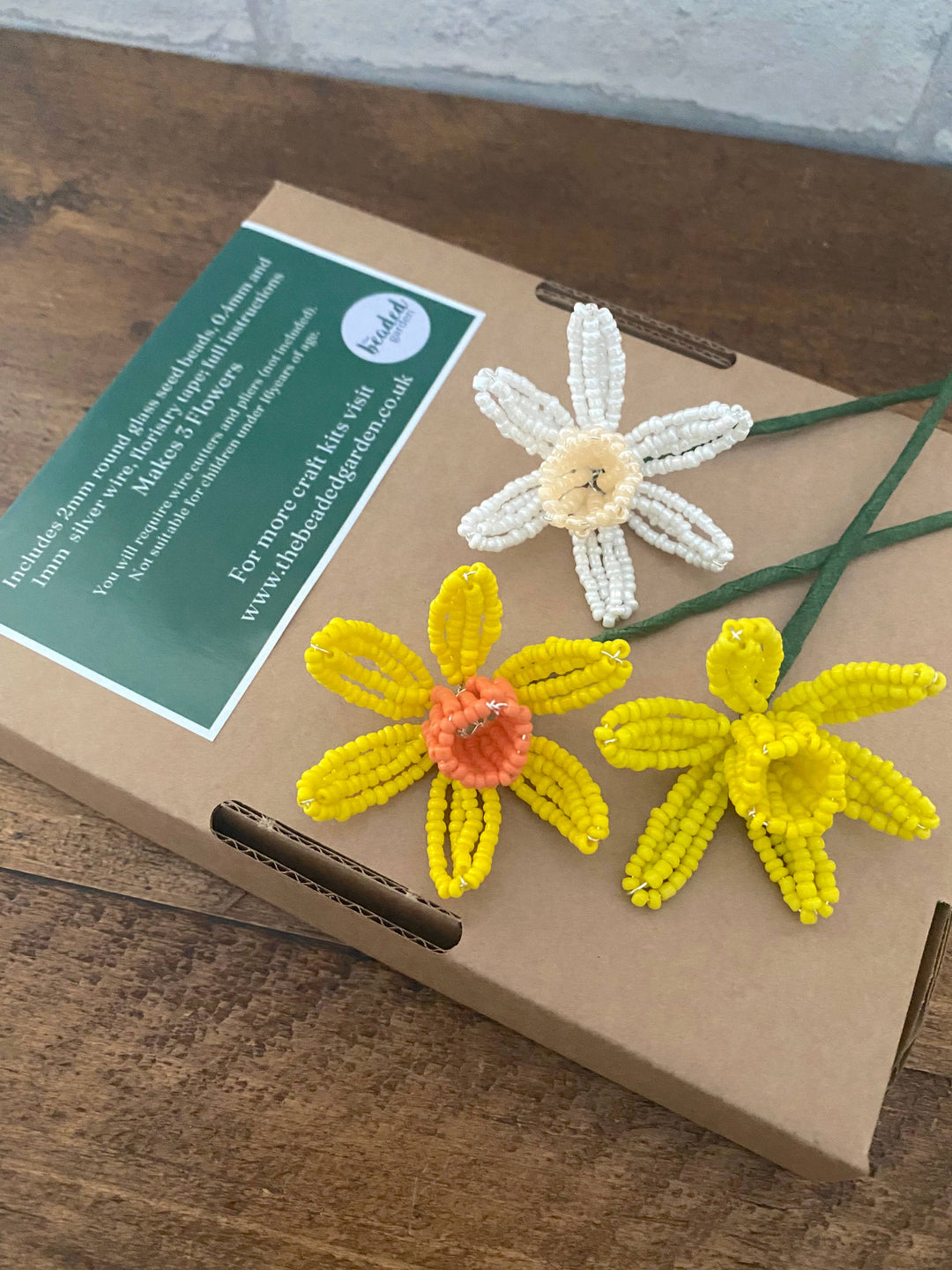 Daffodil Flower Beading Kit