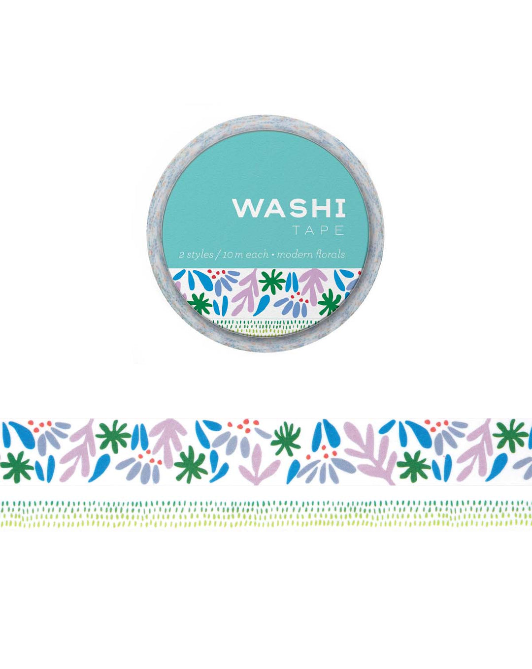 Modern Florals Set of 2 Washi Tape