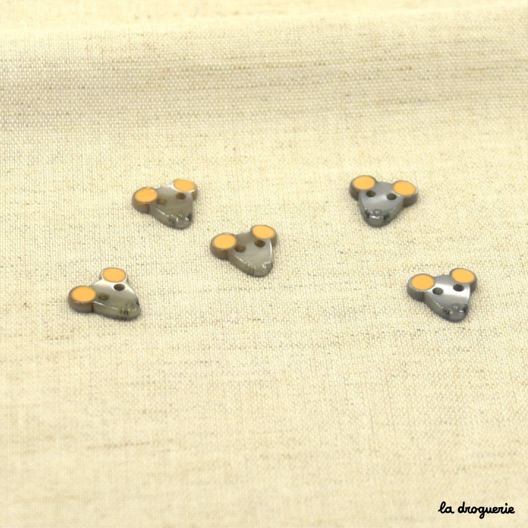 Mimi Little Mouse Button 12 mm
