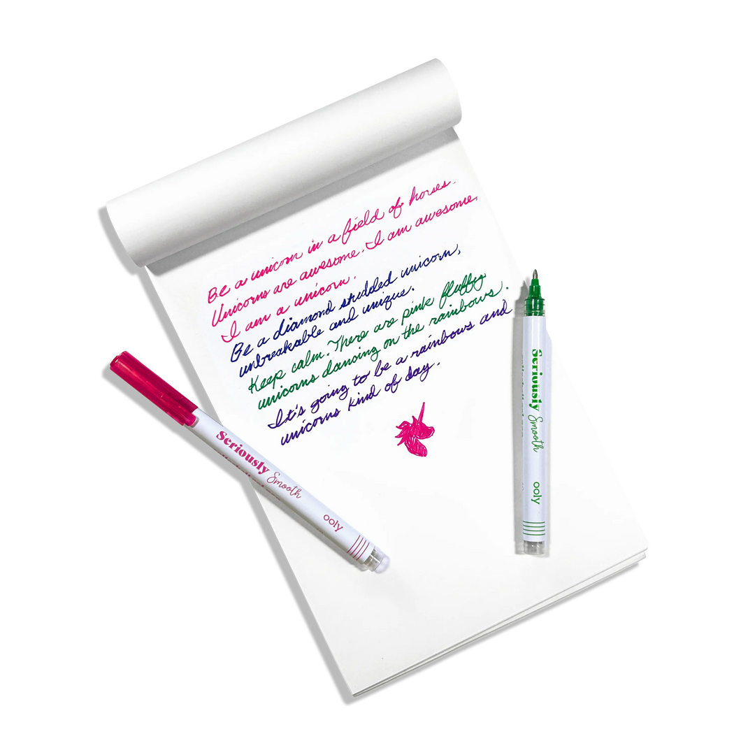 Seriously: Smooth Rollerball Gel Pens