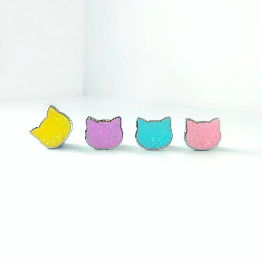 Pastel Cat Board Fillers - Miniature Enamel Pins