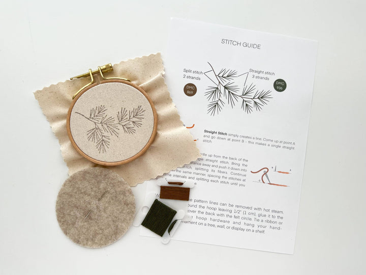 Christmas Pine Ornament Kit