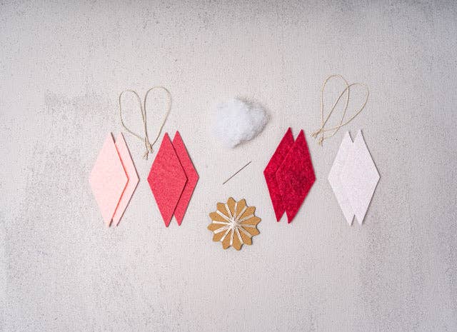 Diamonds for Christmas KIT Red & Pink