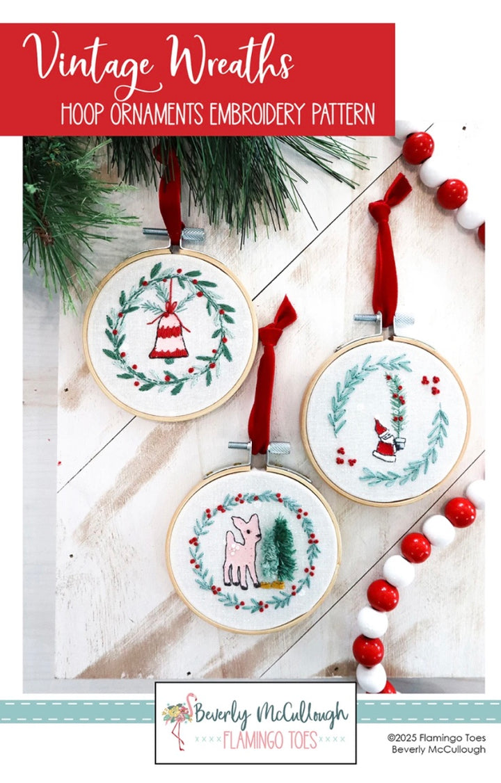 Vintage Wreaths Pattern