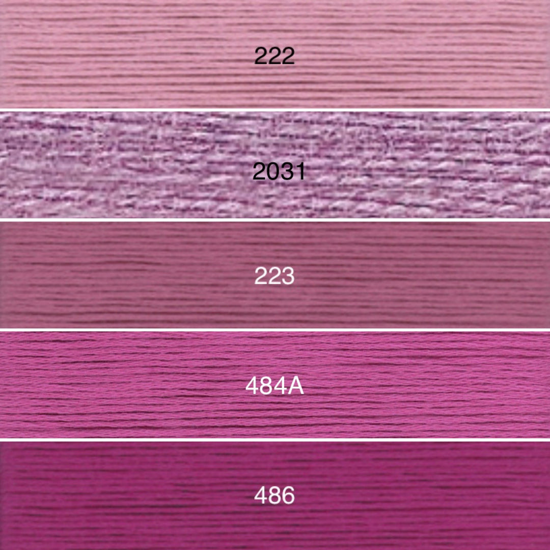 Cosmo Embroidery Floss Pinks & Purples