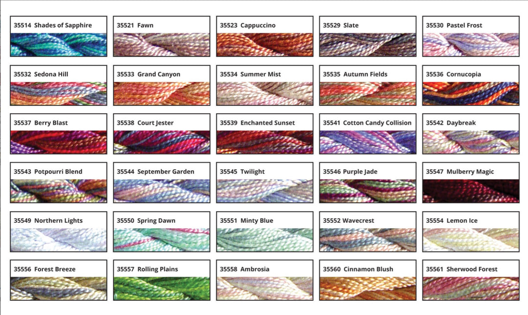 Sullivans Overdyed Perle Cotton Size 5