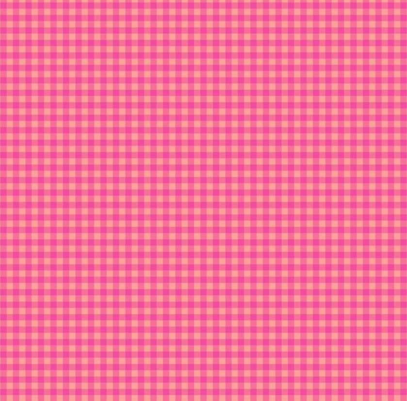Patchwork Joy by the 1/4 Yard - Mini Gingham Pink Peach