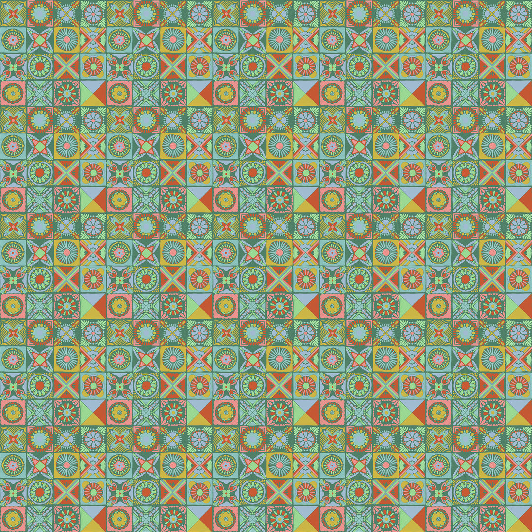 Rhapsody by the 1/4 Yard - Jade