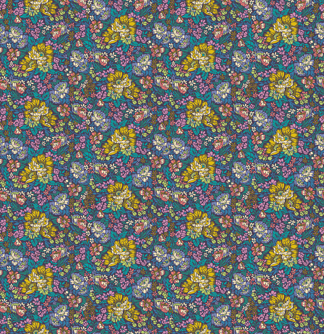 Rhapsody by the 1/4 Yard - Ocean