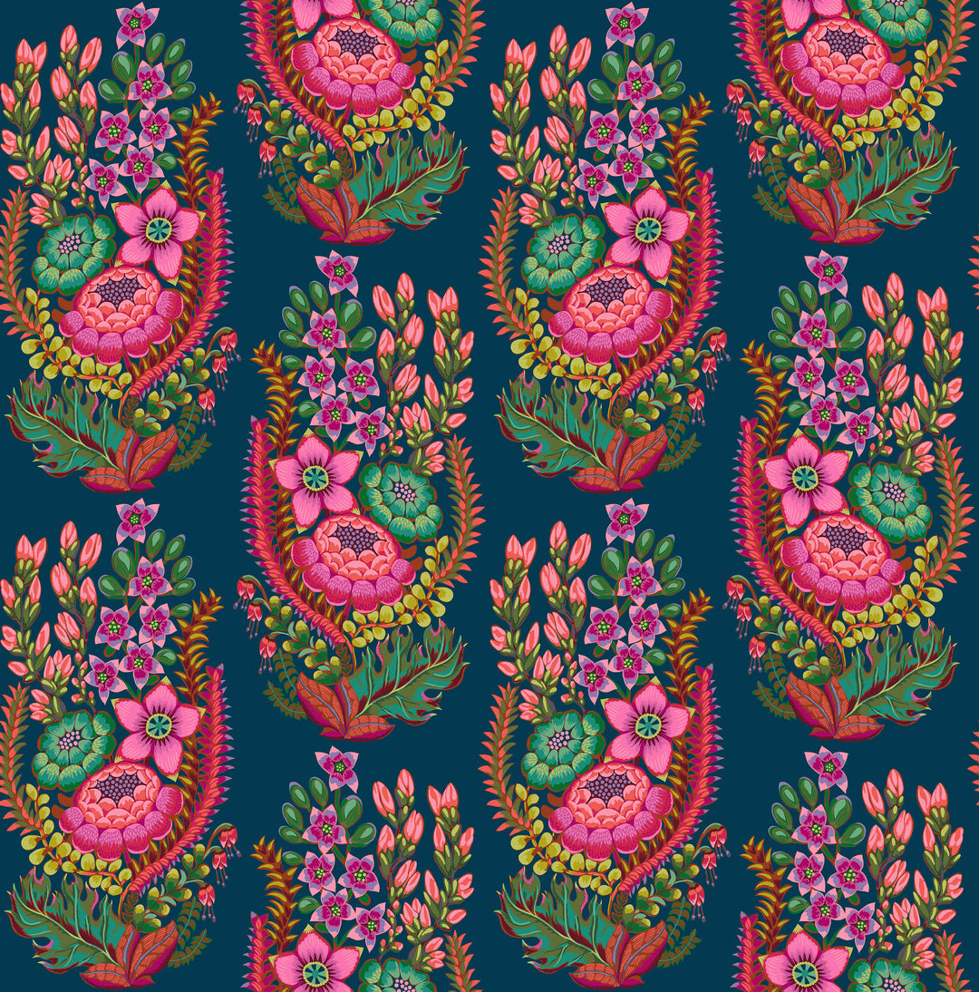 Rhapsody by the 1/4 Yard - Azure
