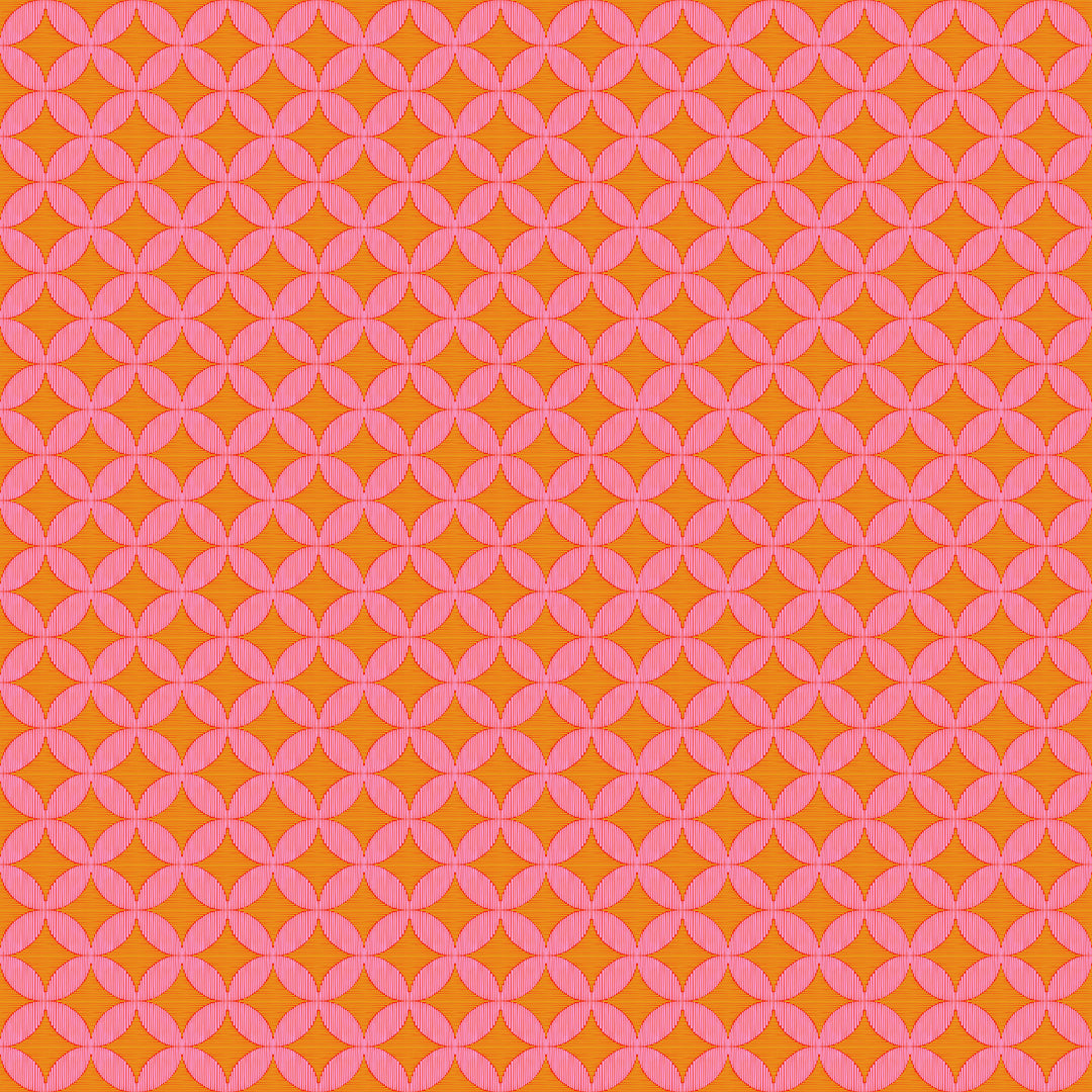 Rhapsody by the 1/4 Yard - Mango