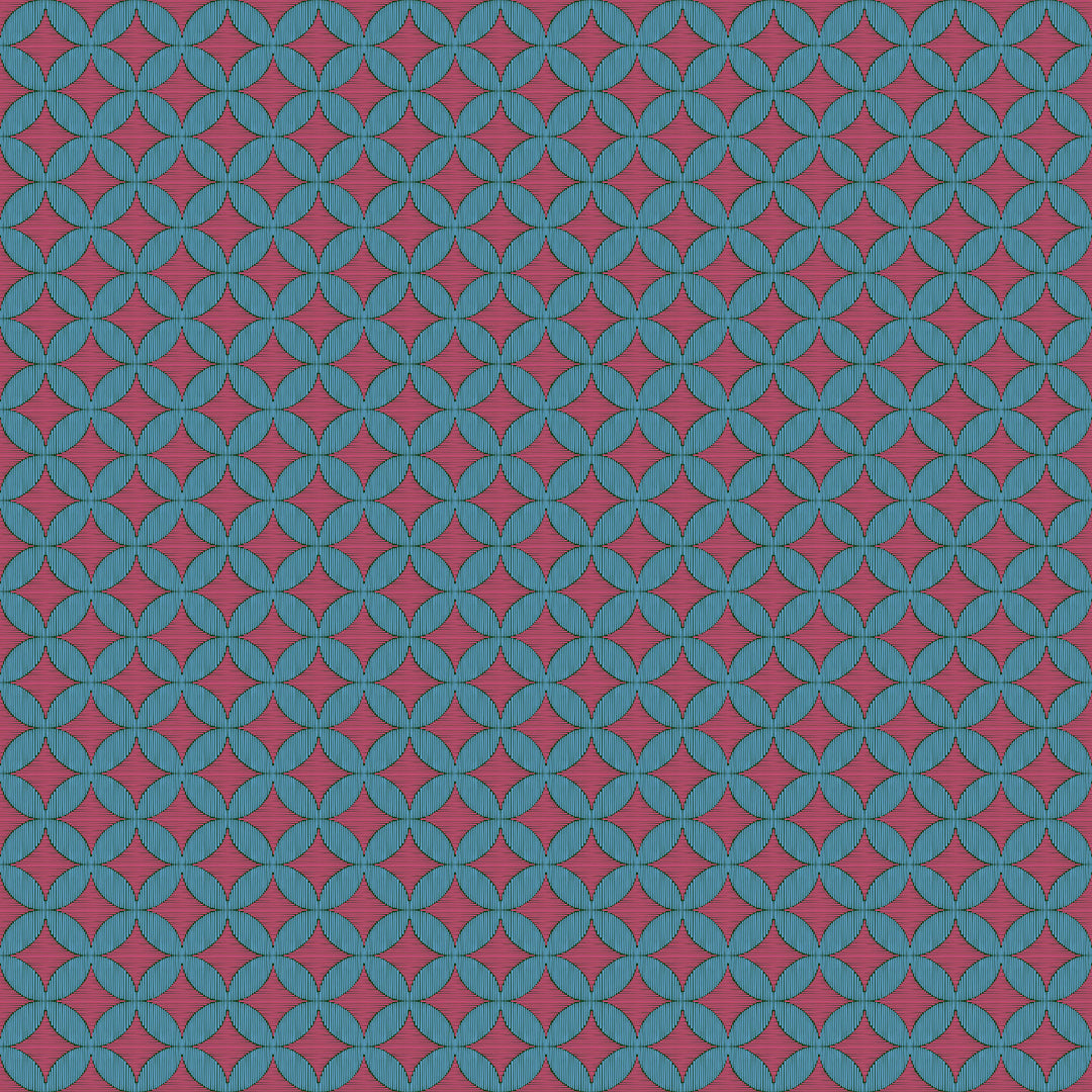 Rhapsody by the 1/4 Yard - Berry