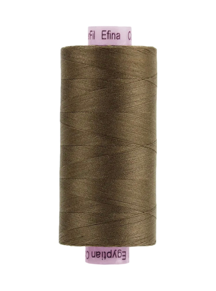 Efina 60 wt. Cotton Thread - 27 Bark