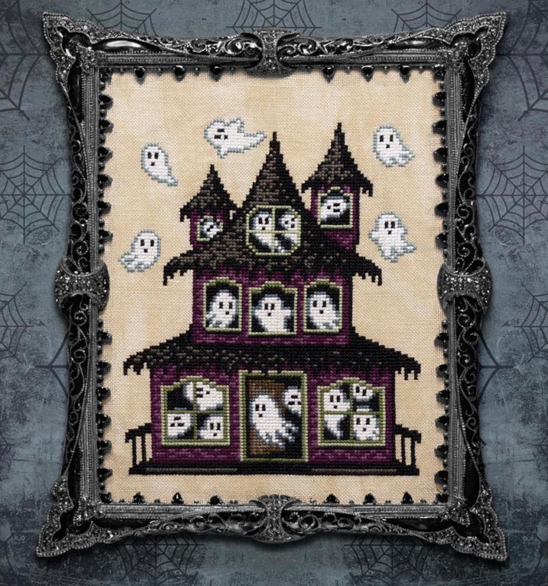 Happy Haunting Cross Stitch Pattern