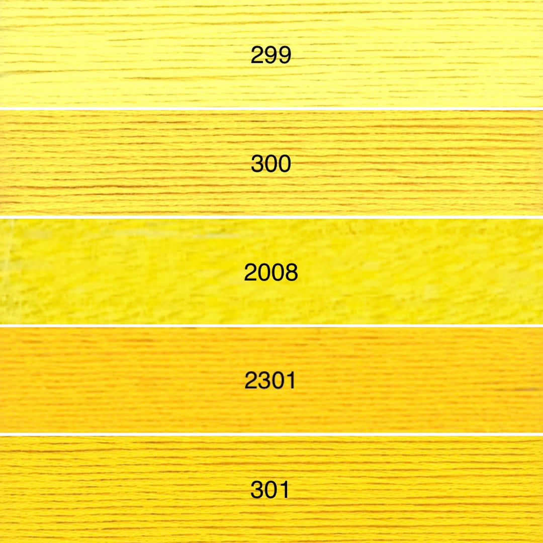 Cosmo Embroidery Floss Yellows & Golds