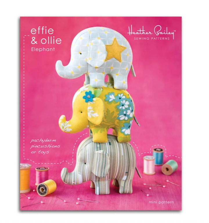 Ellie &amp; Ollie Elephant Mini Pattern
