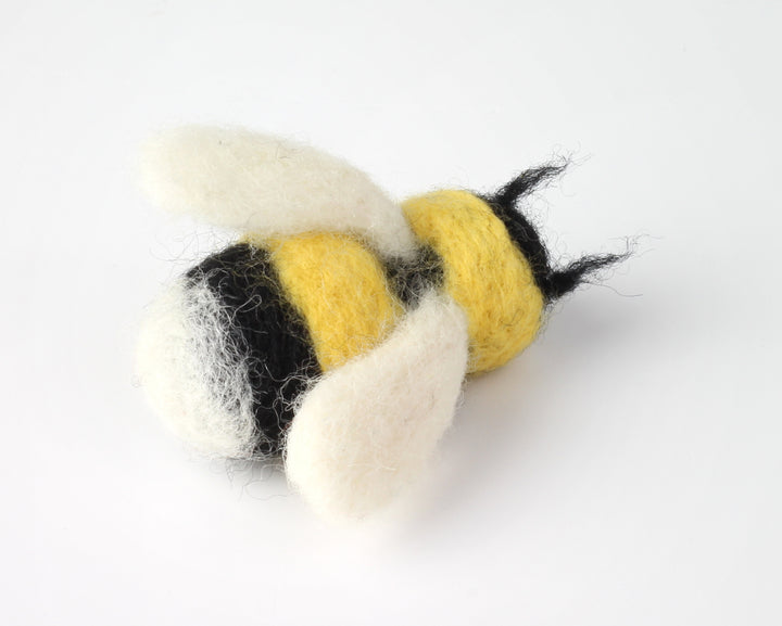 Bee Brooch Needle Felting Kit