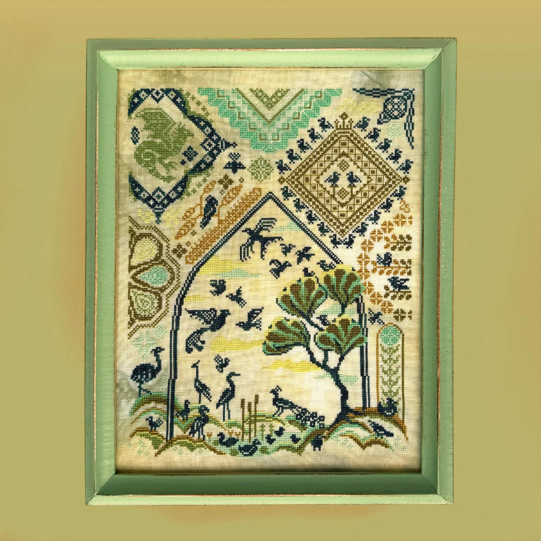 Aviary Cross Stitch Pattern