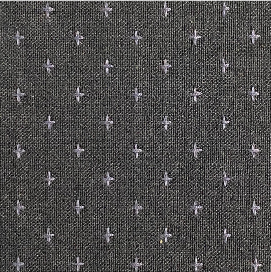 Manchester Woven Cotton by the 1/4 Yard - Black Iron