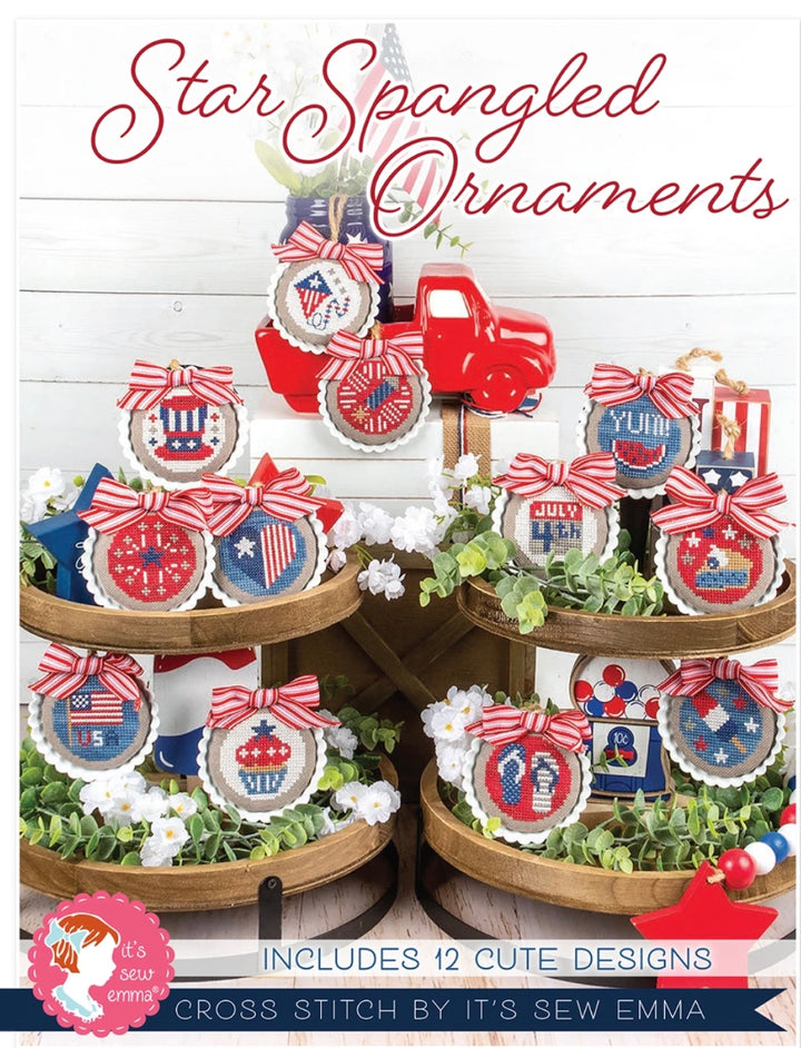 Star Spangled Ornaments Pattern