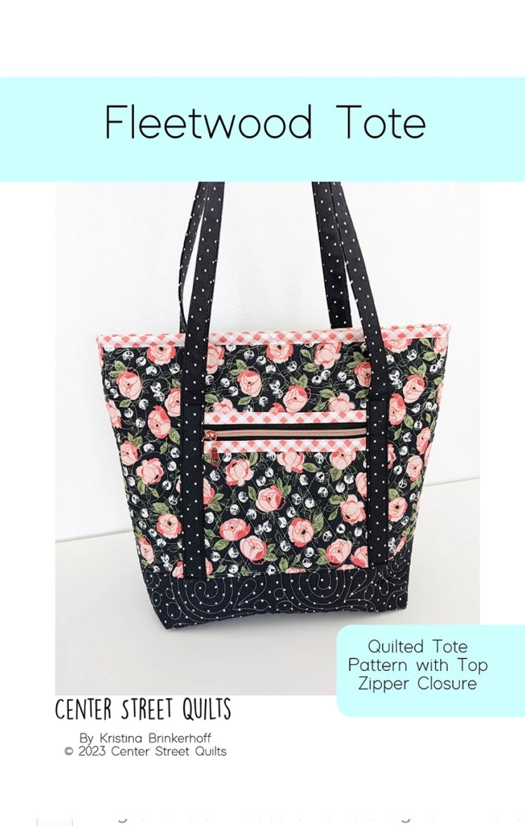 Fleetwood Tote Pattern