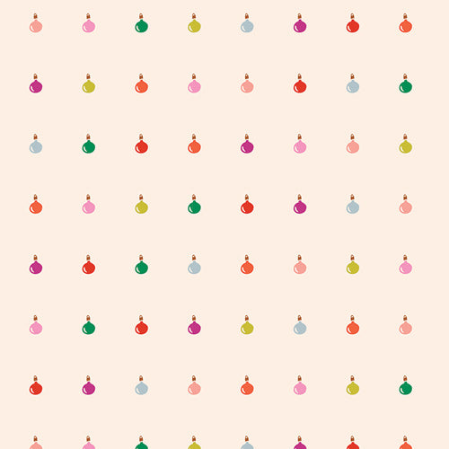 Christmas in Color by the 1/4 Yard - Ornament March