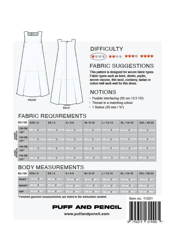 Capri Dress Pattern
