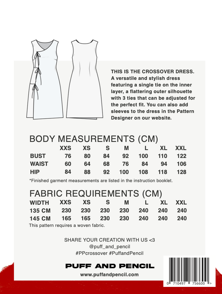 Crossover Dress Pattern