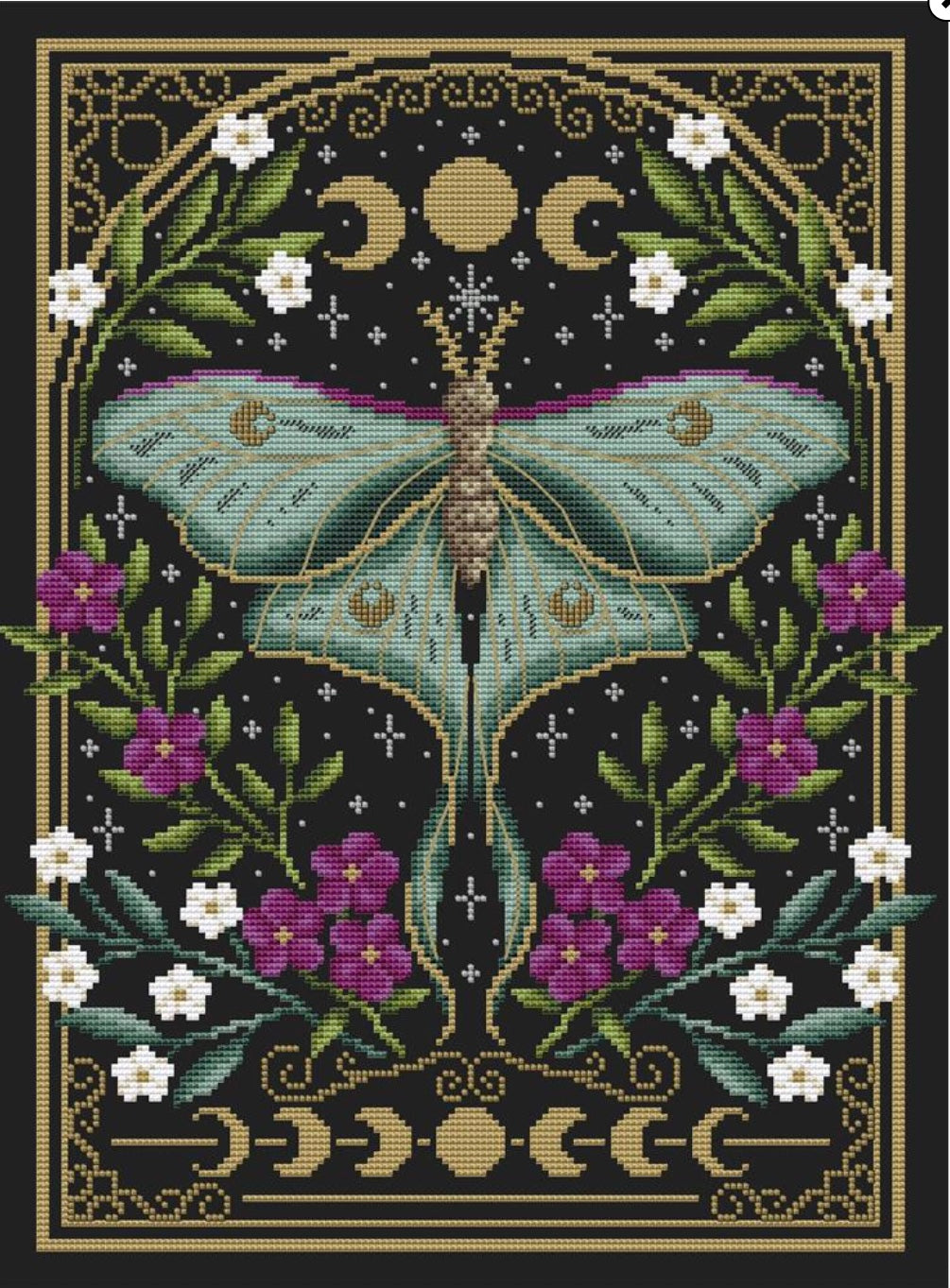 Luna Moth Pattern