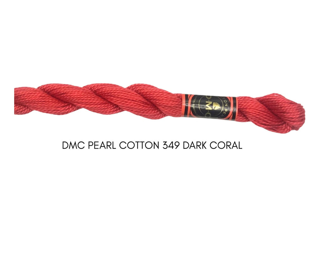 DMC Perle Cotton Size 3 349 Dark Coral