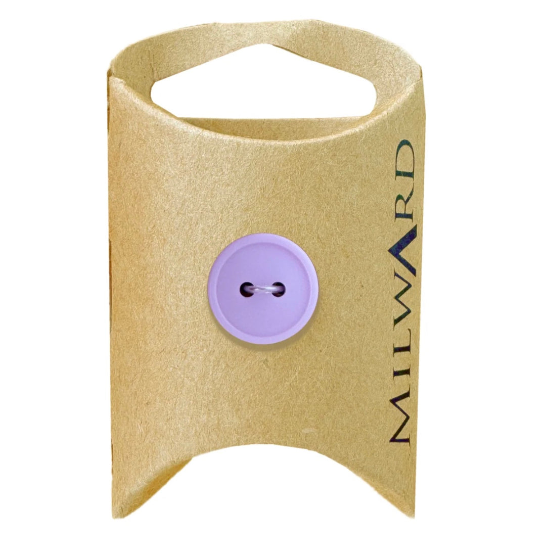 Milward Orchid Nylon 2-Hole Basic Button