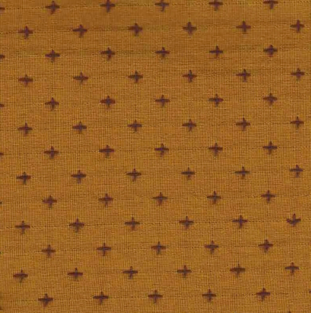 Manchester Woven Cotton by the 1/4 Yard - Mustard Grape