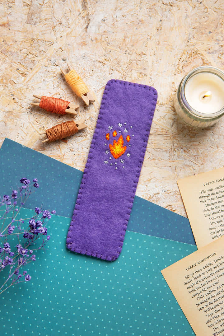 Dragon Bookmark Felt Craft Kit