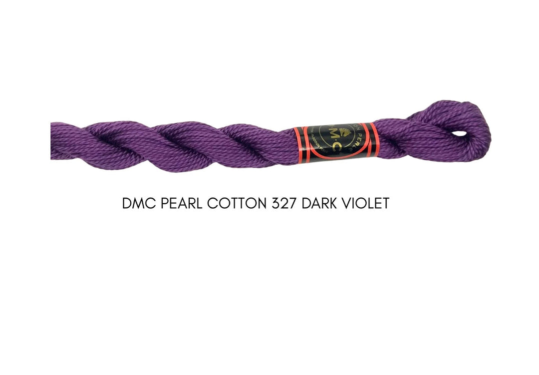 DMC Perle Cotton Size 3 327 Dark Violet