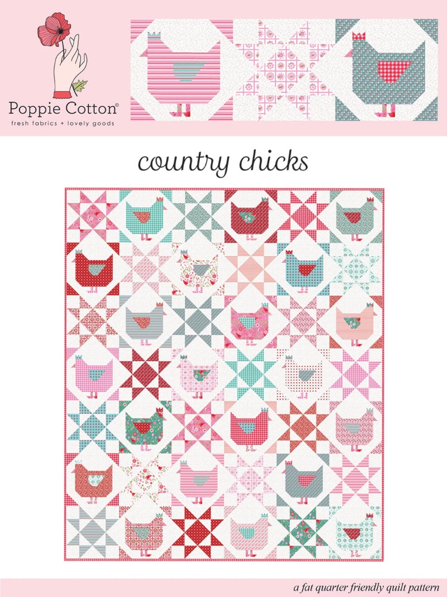 Smitten Chicken Country Chicks Quilt Pattern