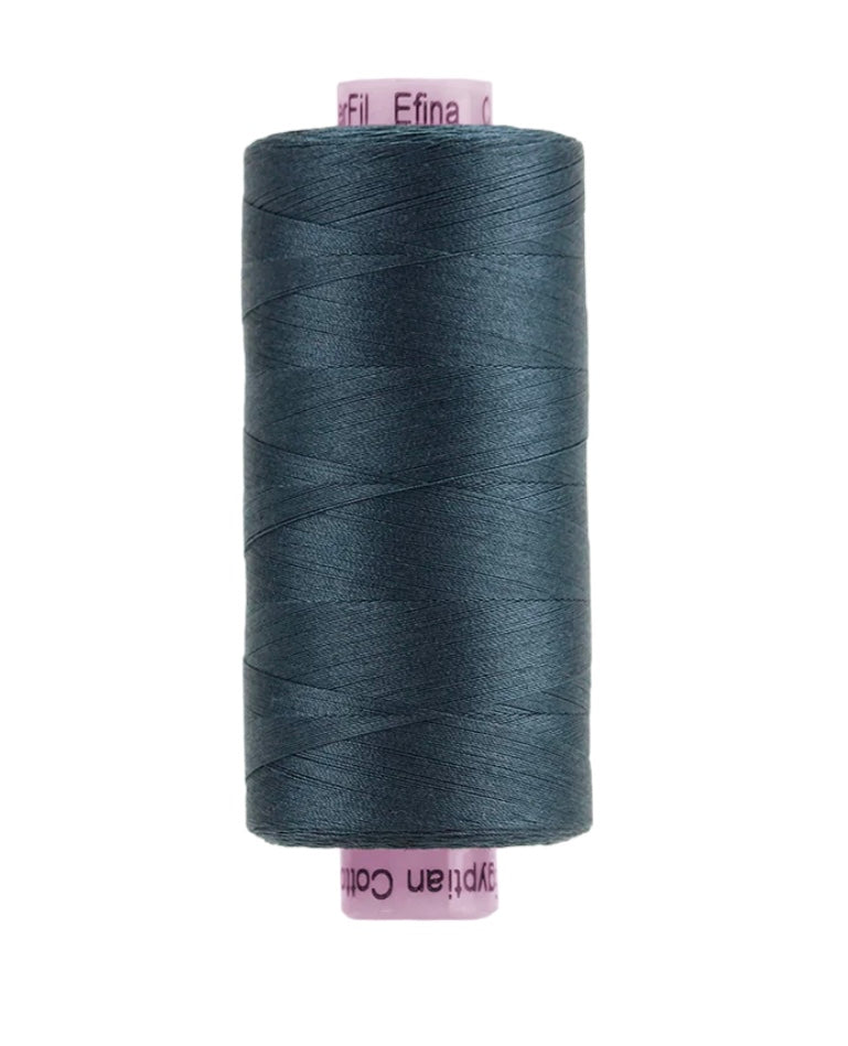 Efina 60 wt. Cotton Thread - 60 Deep Teal