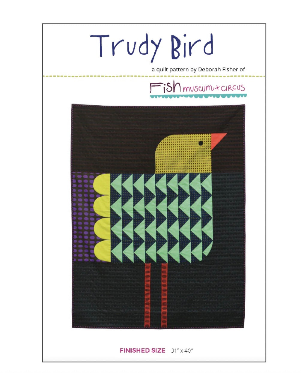 Trudy Bird Quilt Pattern