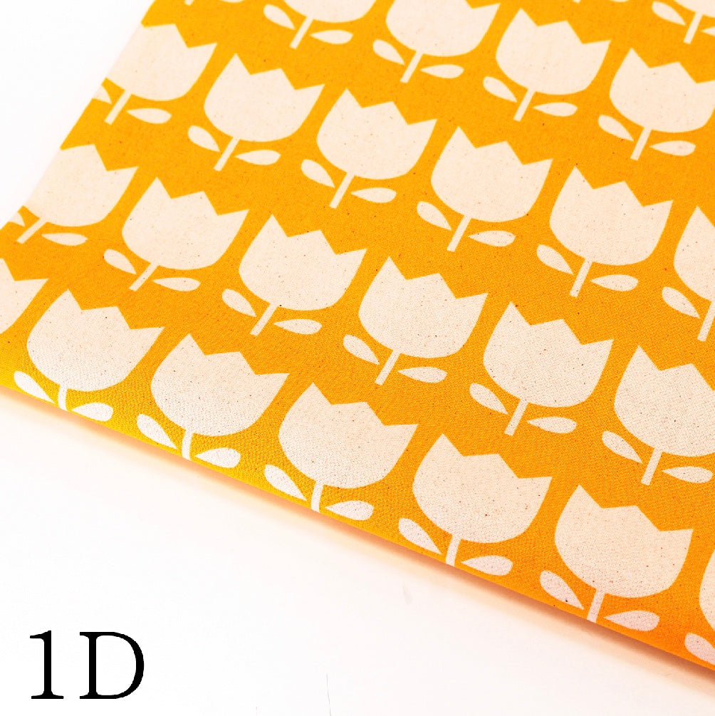 Color Palette Tulip by the 1/4 Yard - Yellow